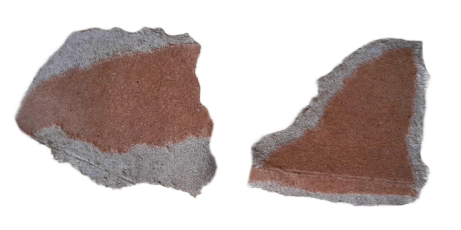 Realistic textured of torn ripped paper cardboard edges pieces. Rough grunge elements of paper materials. Copy Space for Text. png