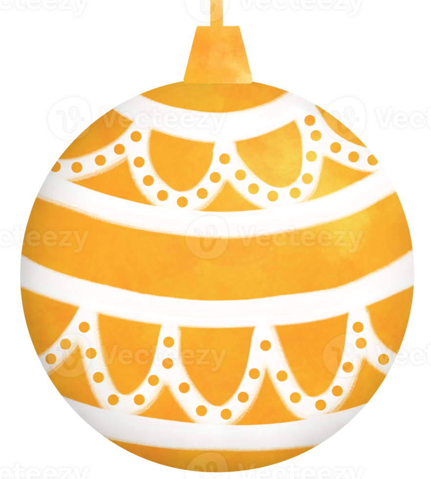 Golden yellow ornament Christmas decorative element 33053444 PNG