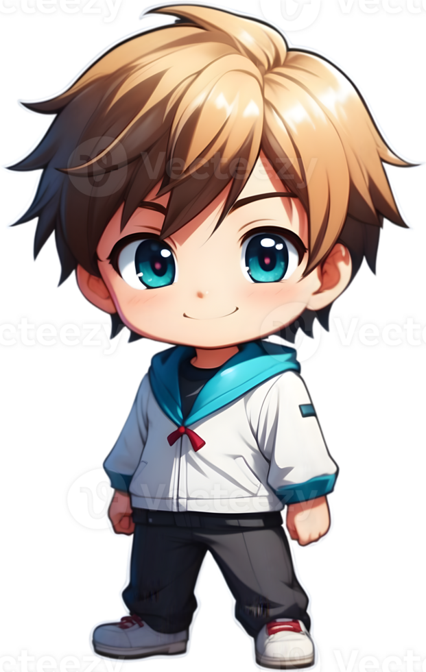 Cute Boy, Adorable Child, Happy Kid, Smiling Boy, ai generative png