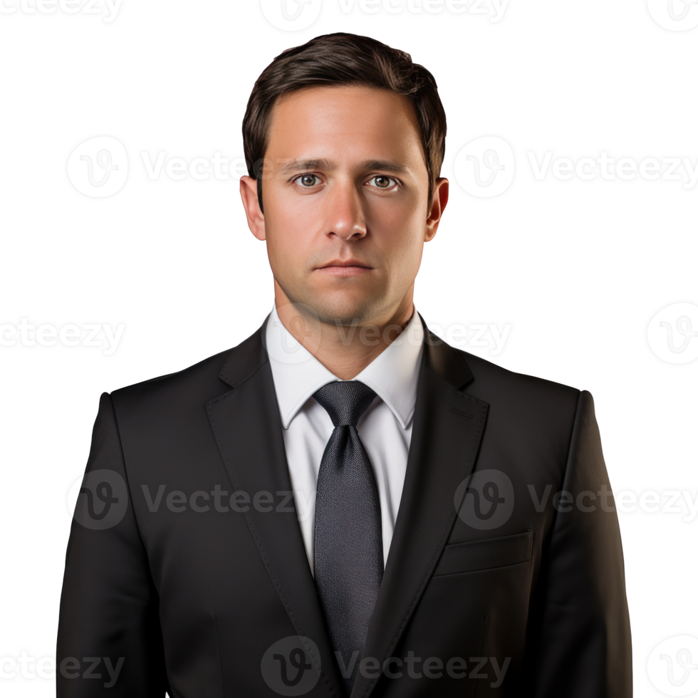 Businessman in jacket isolated png