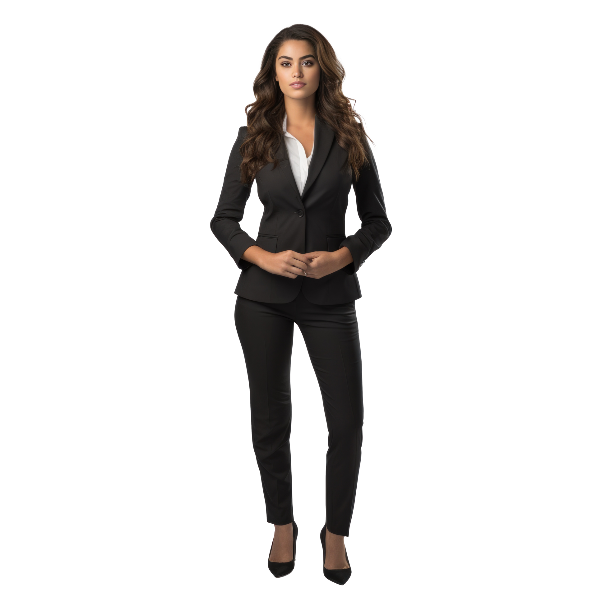 Business Woman In Full length Jacket Isolated 33053775 PNG business-woman-in-full-length-jacket-isolated-33053775-png
