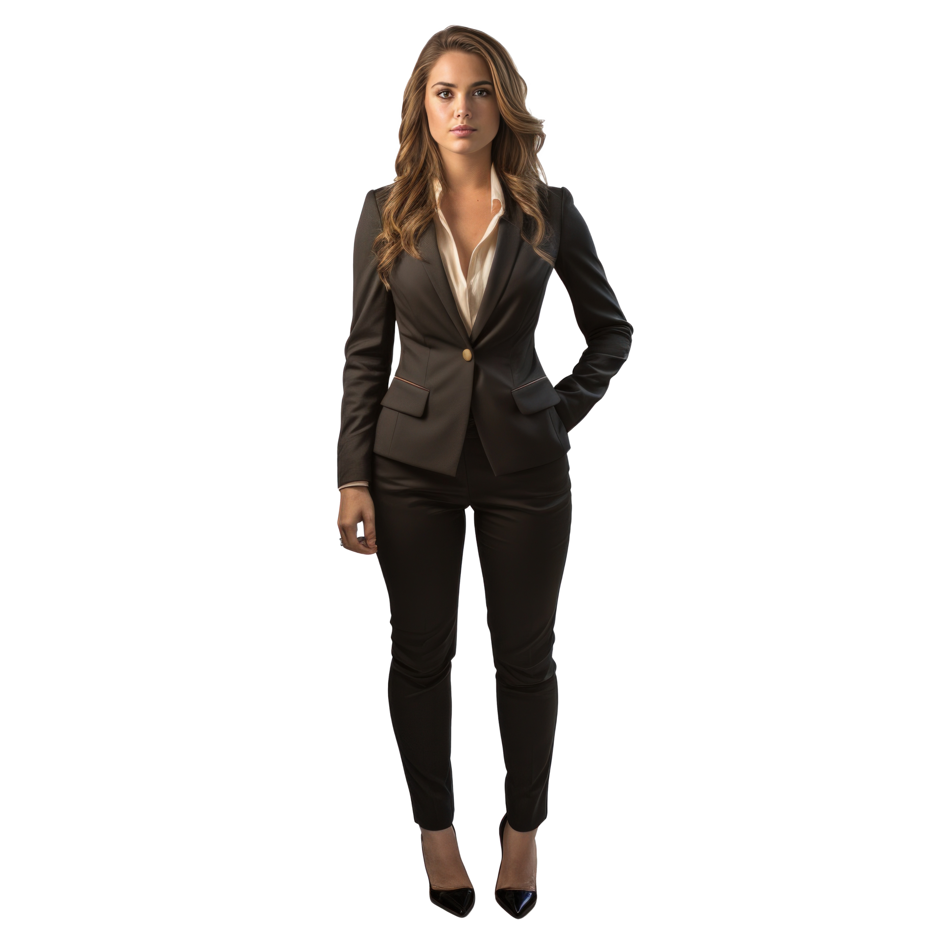 Business Woman In Full length Jacket Isolated 33053802 PNG business-woman-in-full-length-jacket-isolated-33053802-png