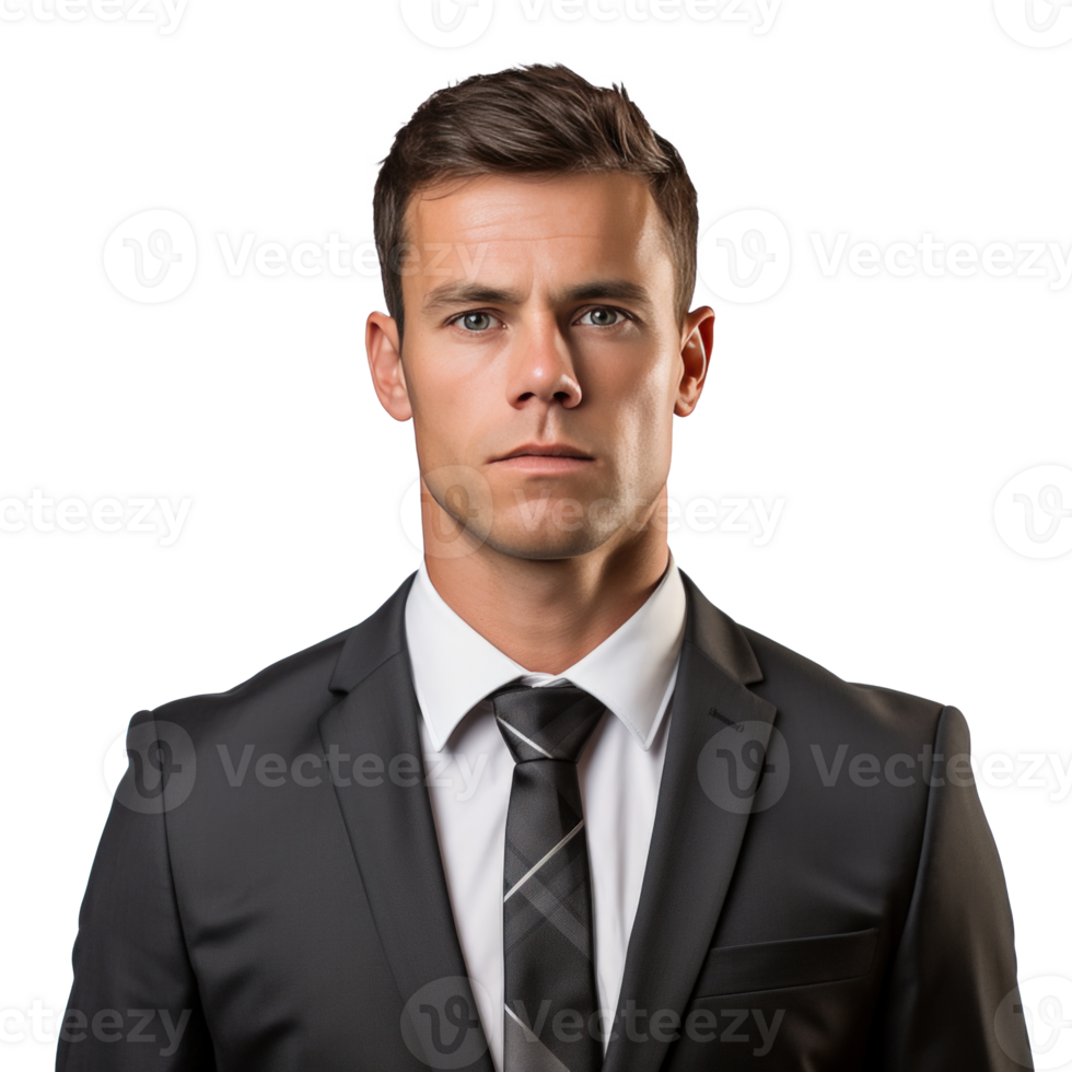 Businessman in jacket isolated png