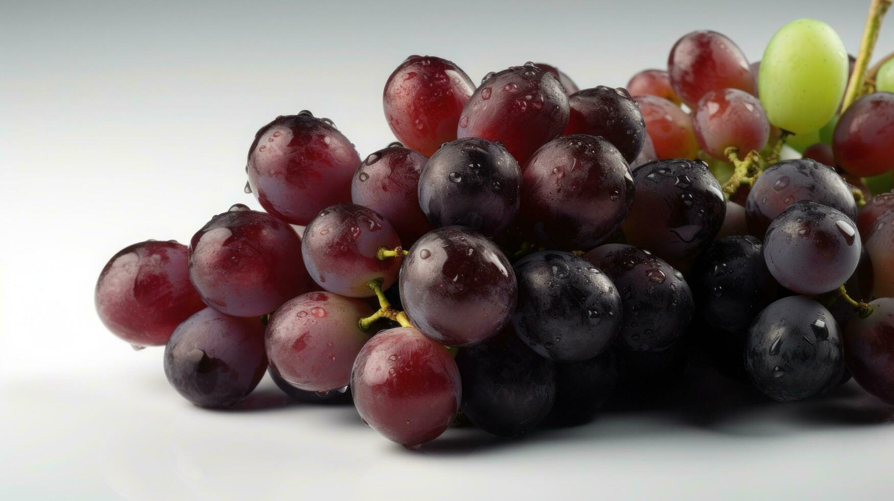 Juicy grapes for your creation, generative AI photo