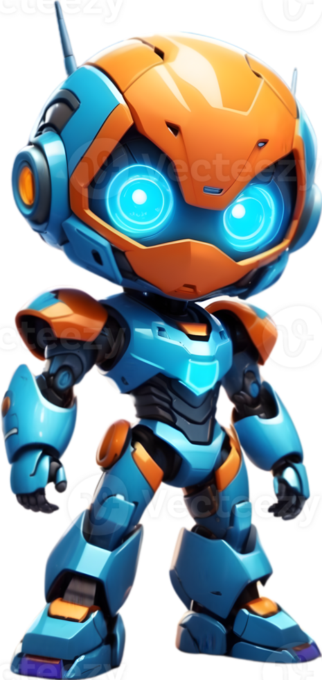 carino ragazzo robot, adorabile androide, ragazzo robot disegno, adatto ai bambini robot ai generativo png