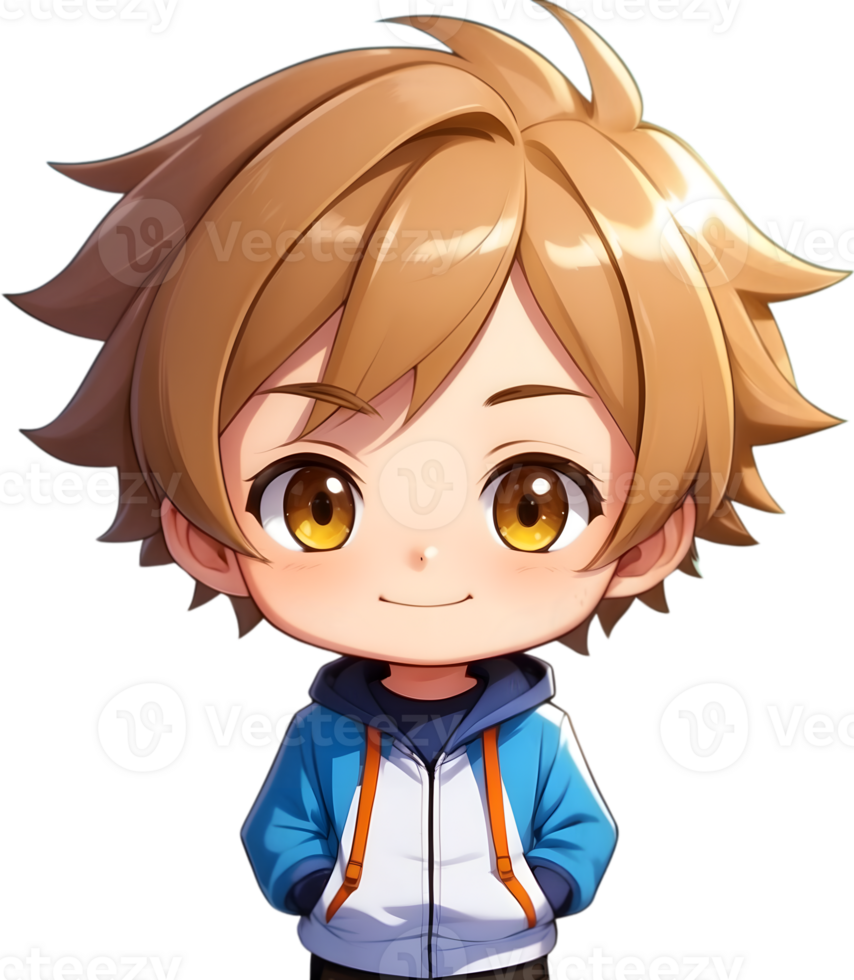 Cute Boy, Adorable Child, Happy Kid, Smiling Boy, ai generative png