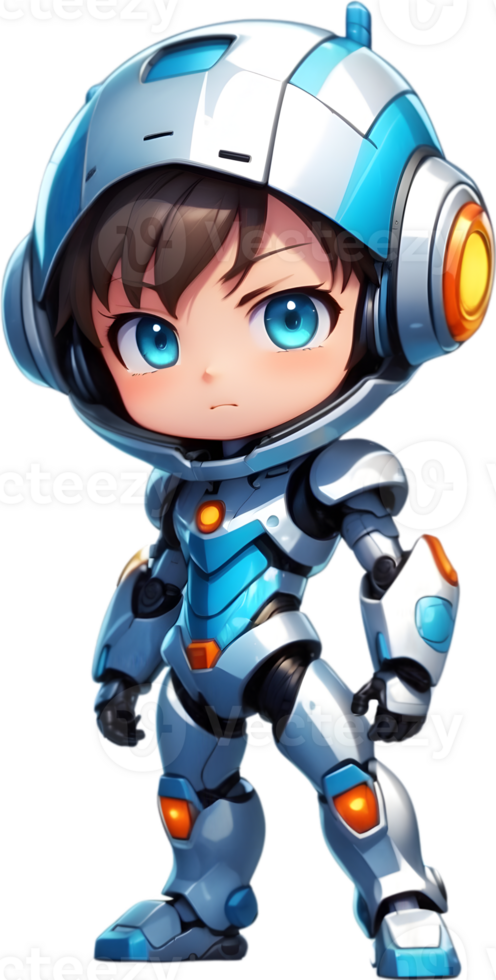 cute boy robot, adorable android, boy robot design, kid-friendly robot ai generative png