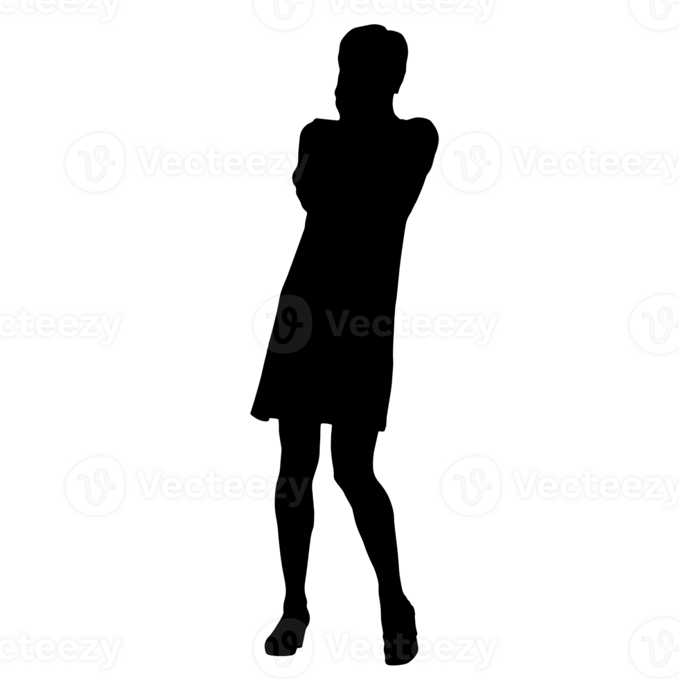 People silhouette overlay. Shape and shapes. Graphic resource and backdrop. PNG