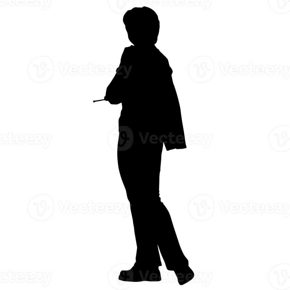 Menschen Silhouette überlagern. gestalten und Formen. Grafik Ressource und Hintergrund. png