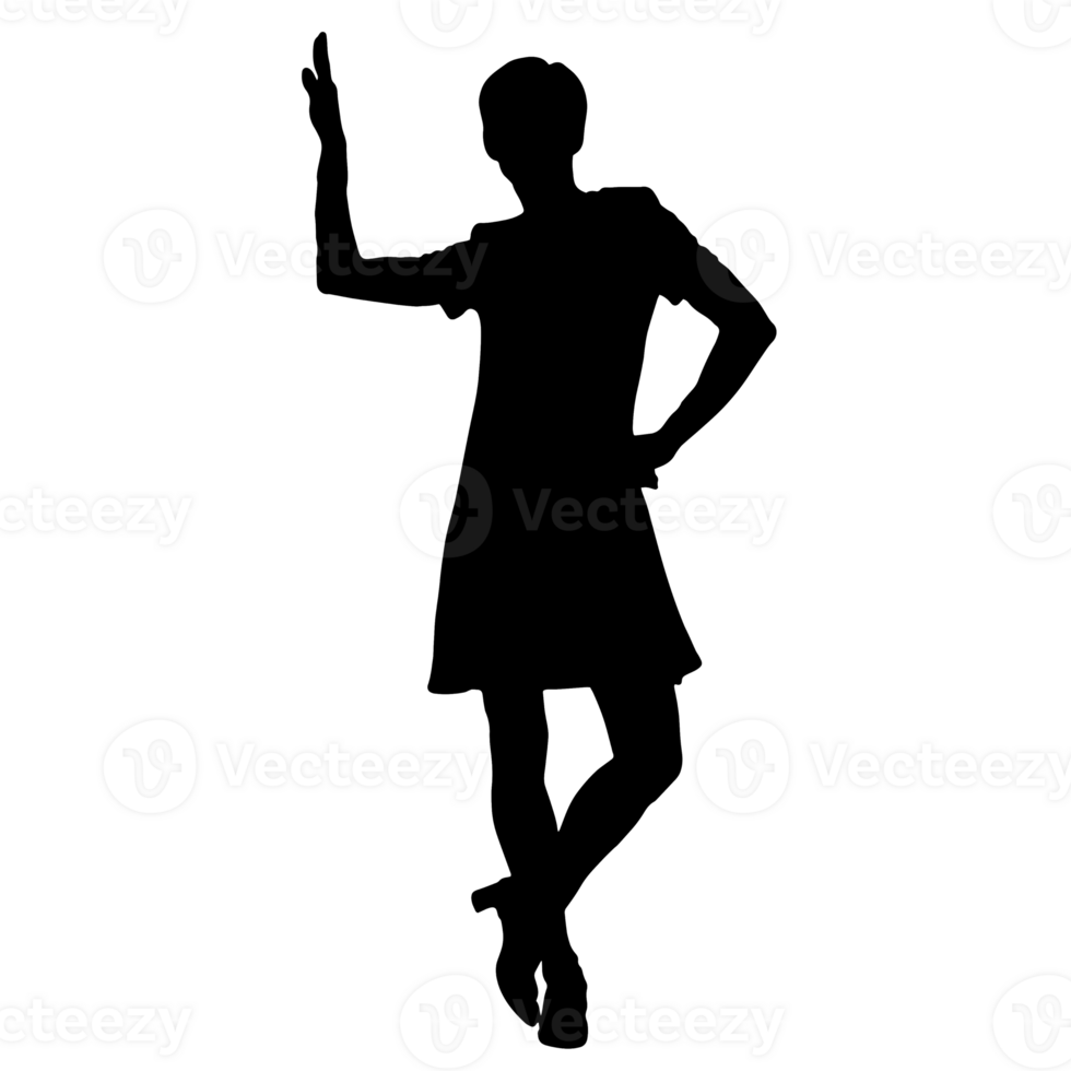 People silhouette overlay. Shape and shapes. Graphic resource and backdrop. PNG