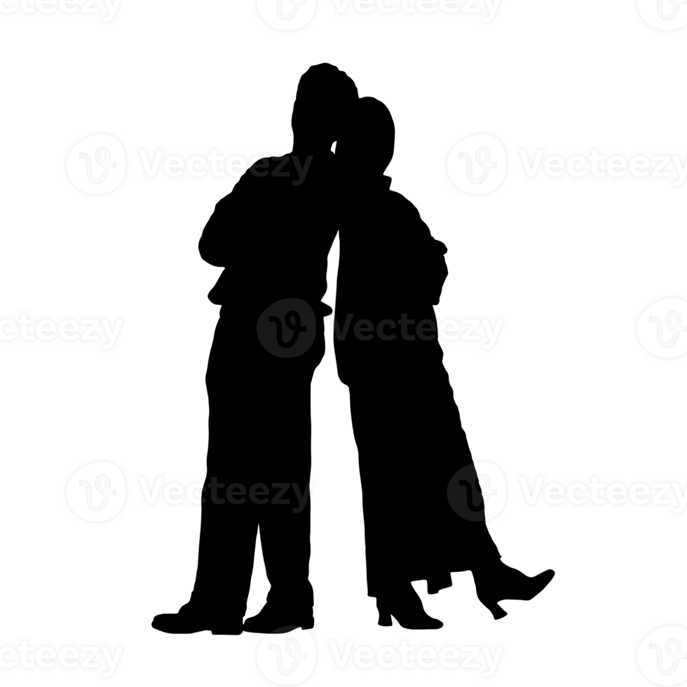 People silhouette overlay. Shape and shapes. Graphic resource and backdrop. PNG