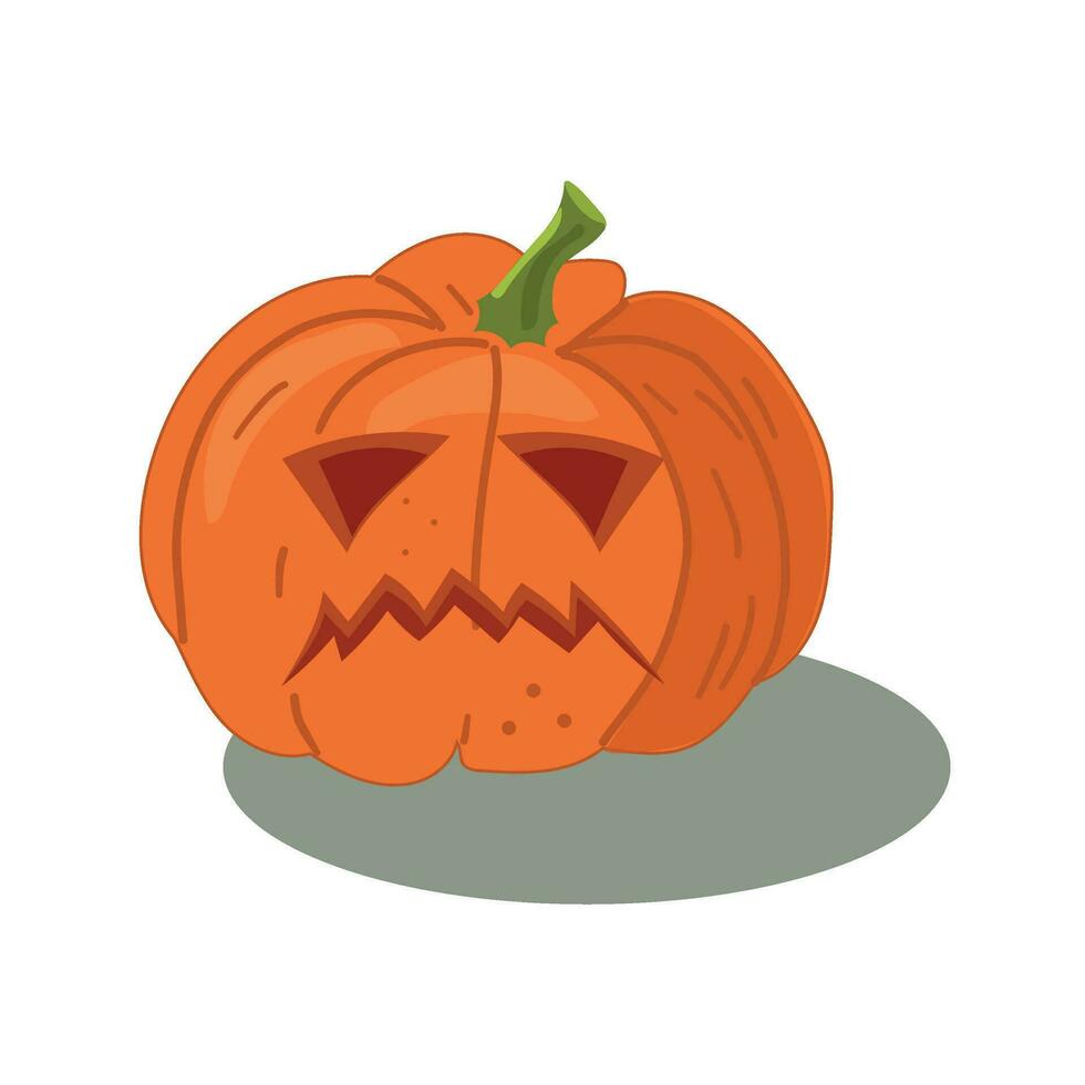 Pumpkin for Halloween vector