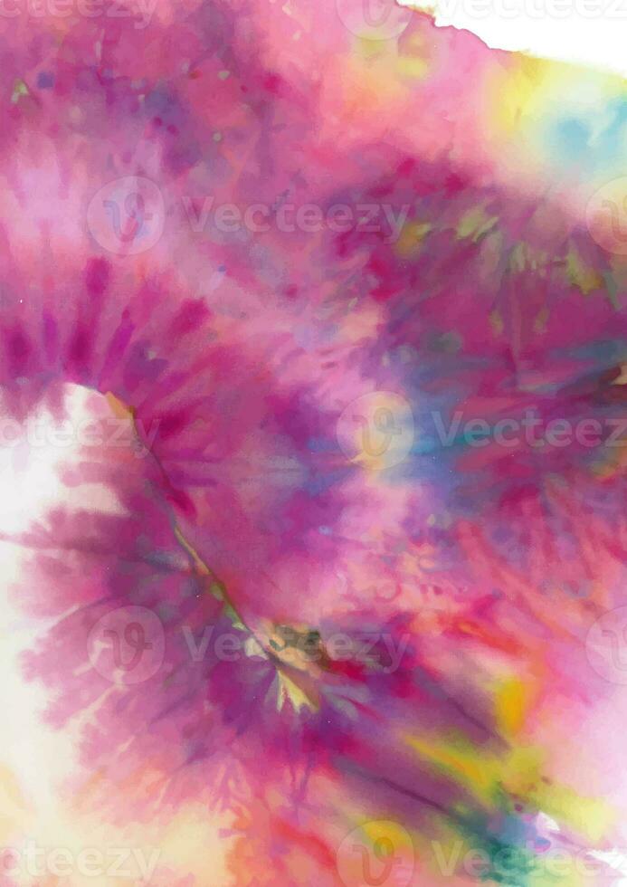 Watercolor tie dye background photo