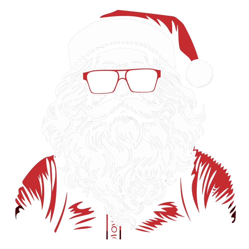 magnifique joyeux Noël clipart - ai génératif png