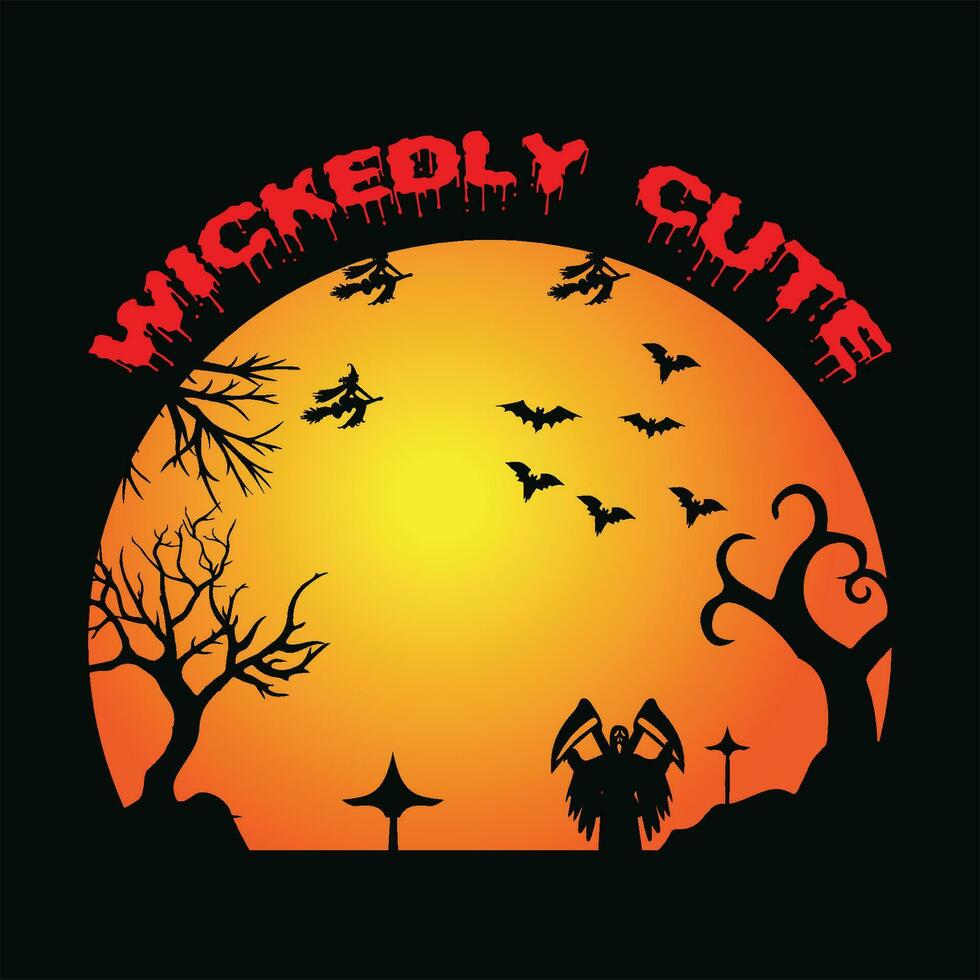 Wickedly cute 1 vector