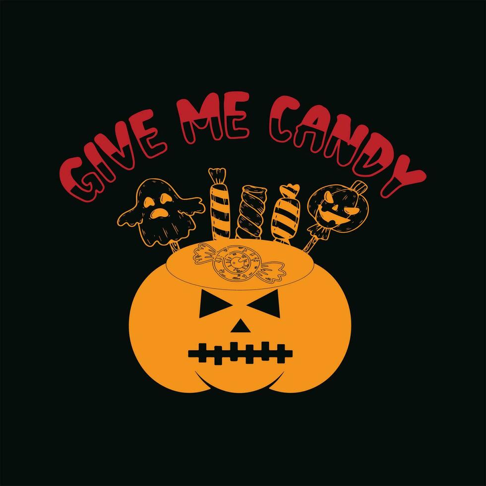 Give me candy 5 vector