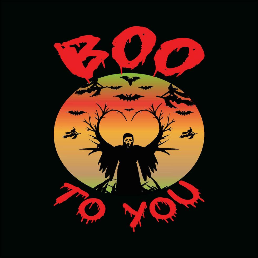 Boo to you 12 vector