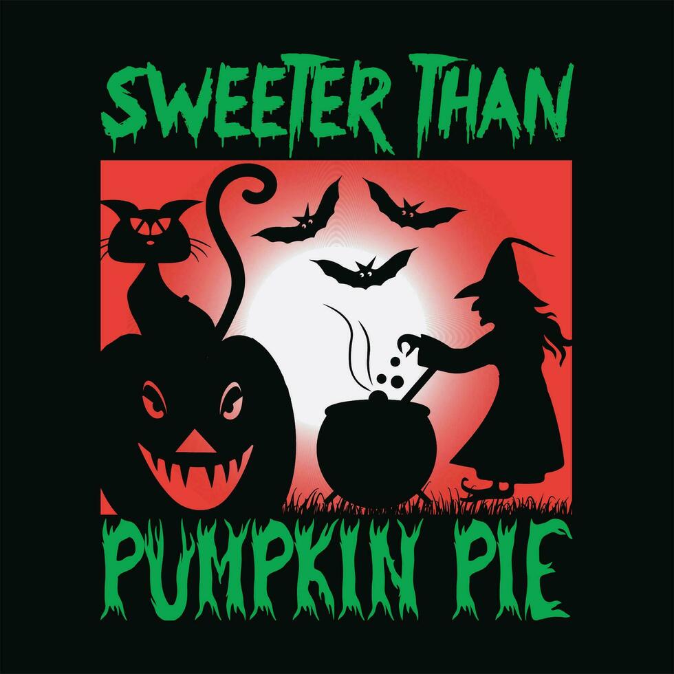 Sweeter than pumpkin pie 2 vector