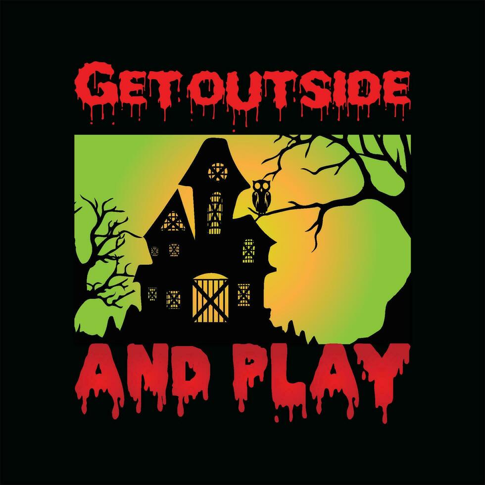 Get outside and play 6 vector