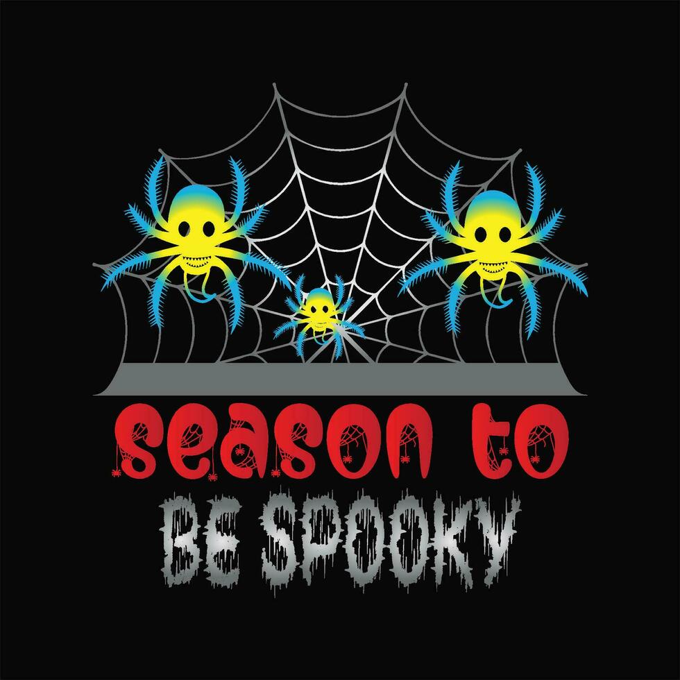 Season to be spooky 9 vector