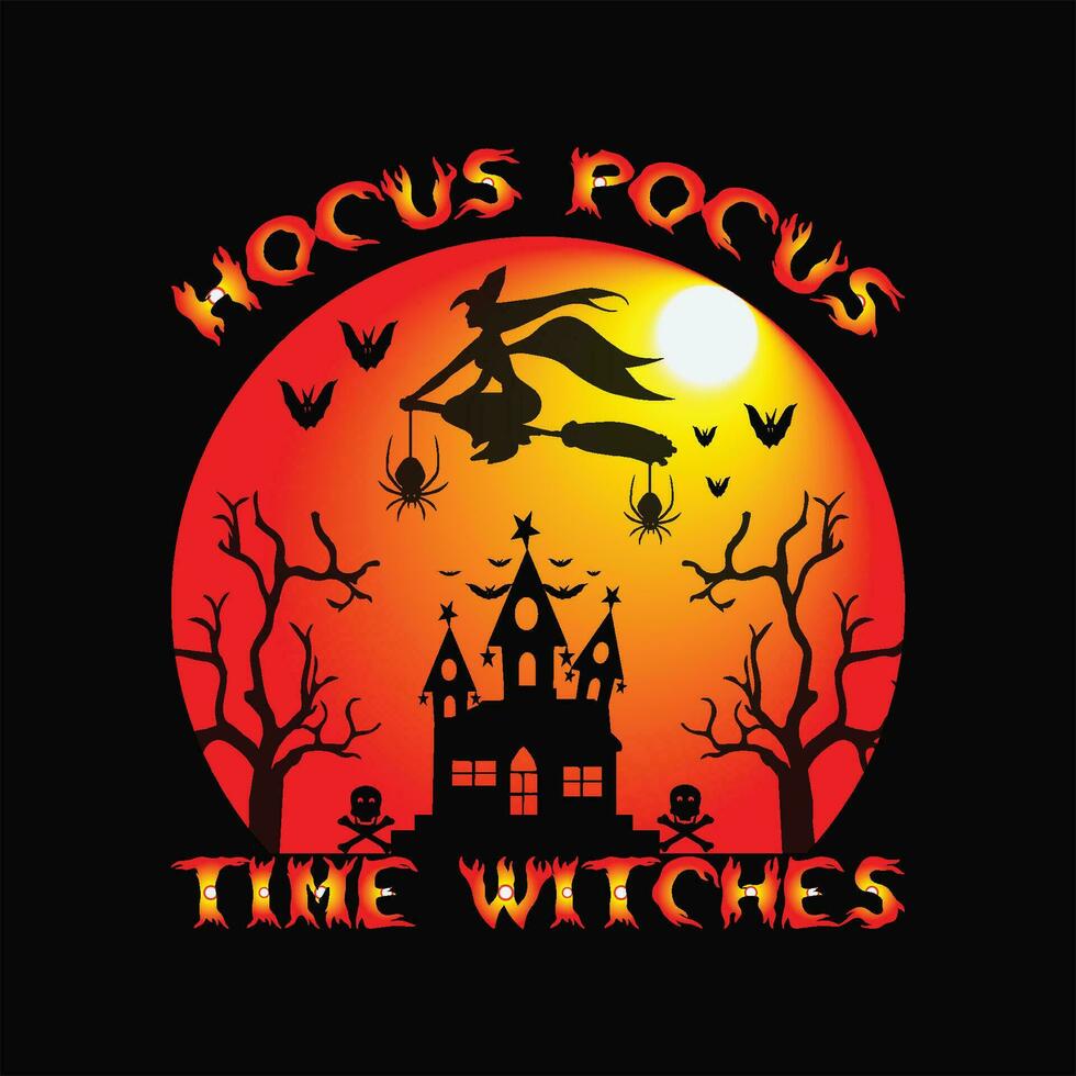 Hocus pocus time witches 7 vector