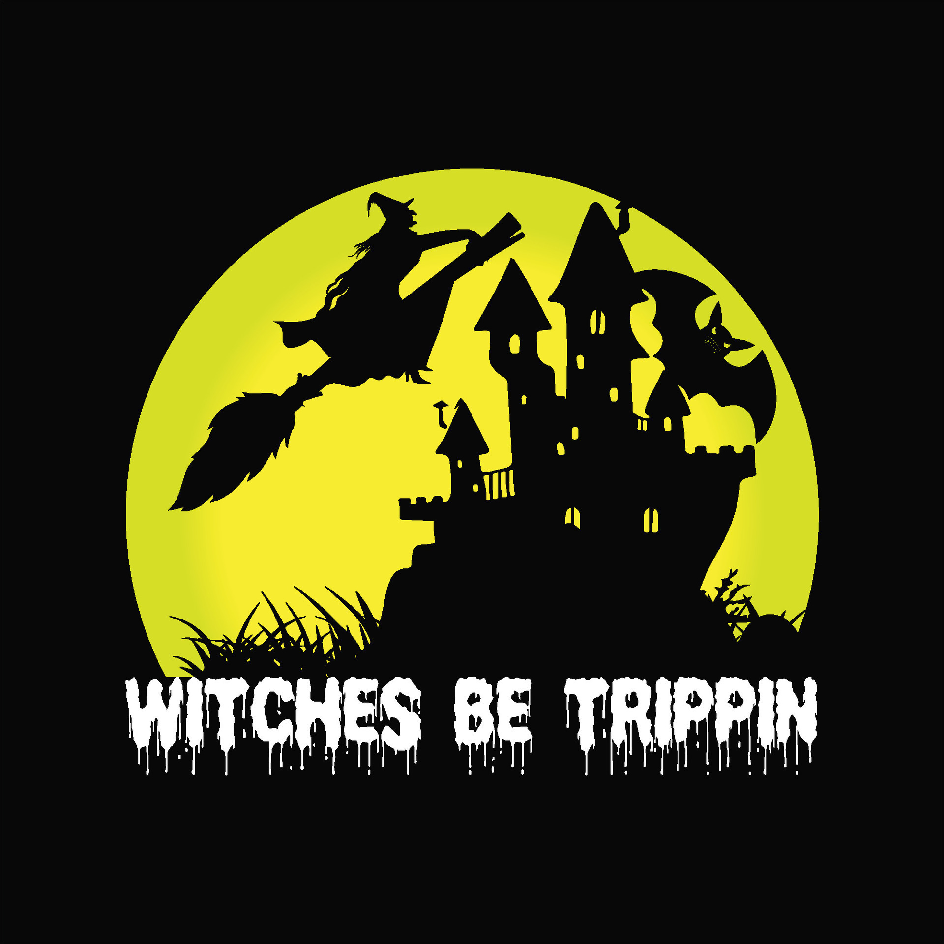 Witches be trippin 5 33061646 Vector Art at Vecteezy