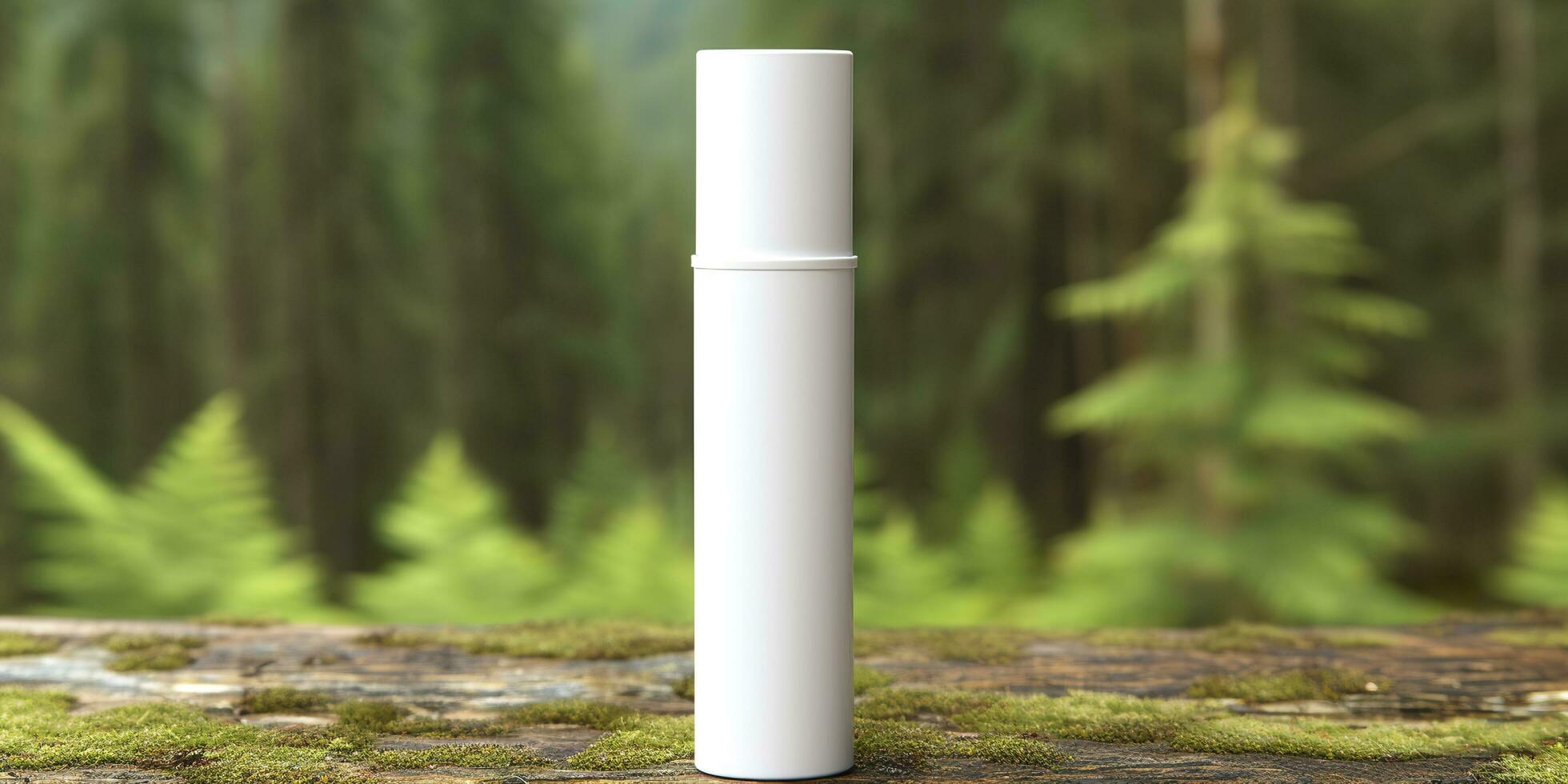 lipstick mockup design. Generative AI photo