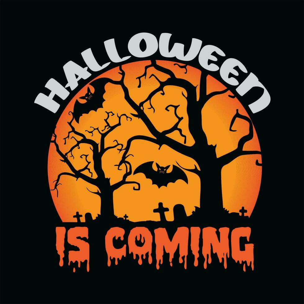 Halloween is coming 1 vector