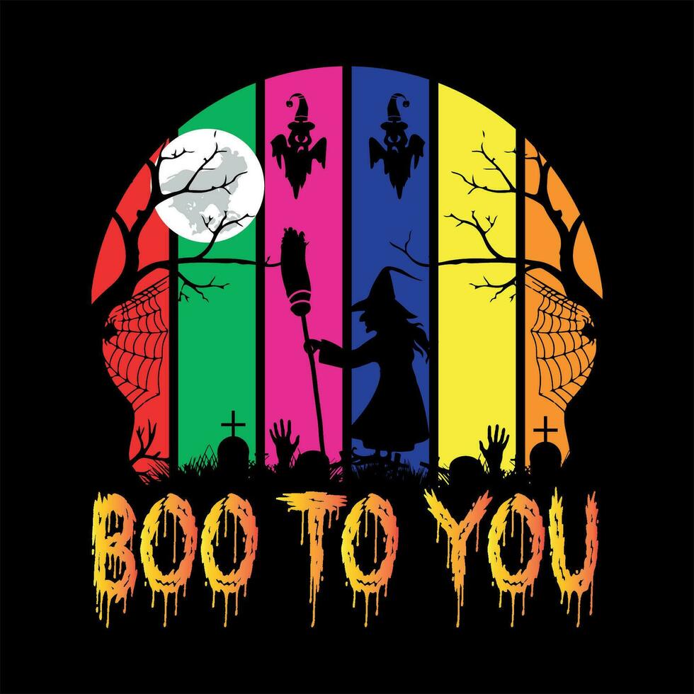 Boo to you 2 vector
