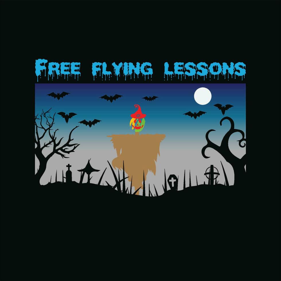 Free flying lessons 4 vector