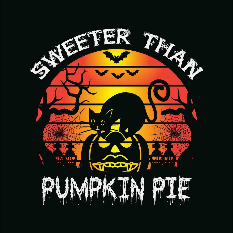 Sweeter than pumpkin pie 5 vector