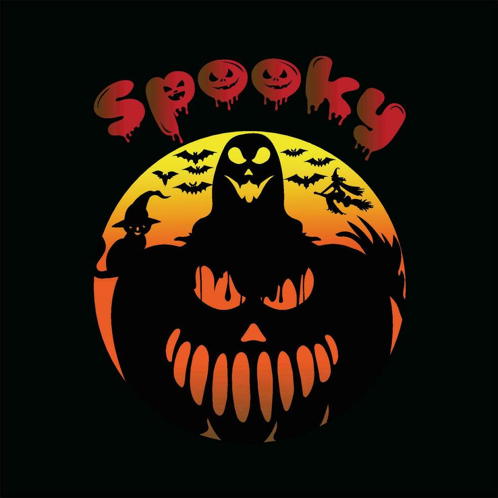 Spooky - 13 vector
