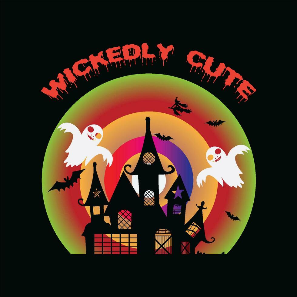 Wickedly cute 3 vector