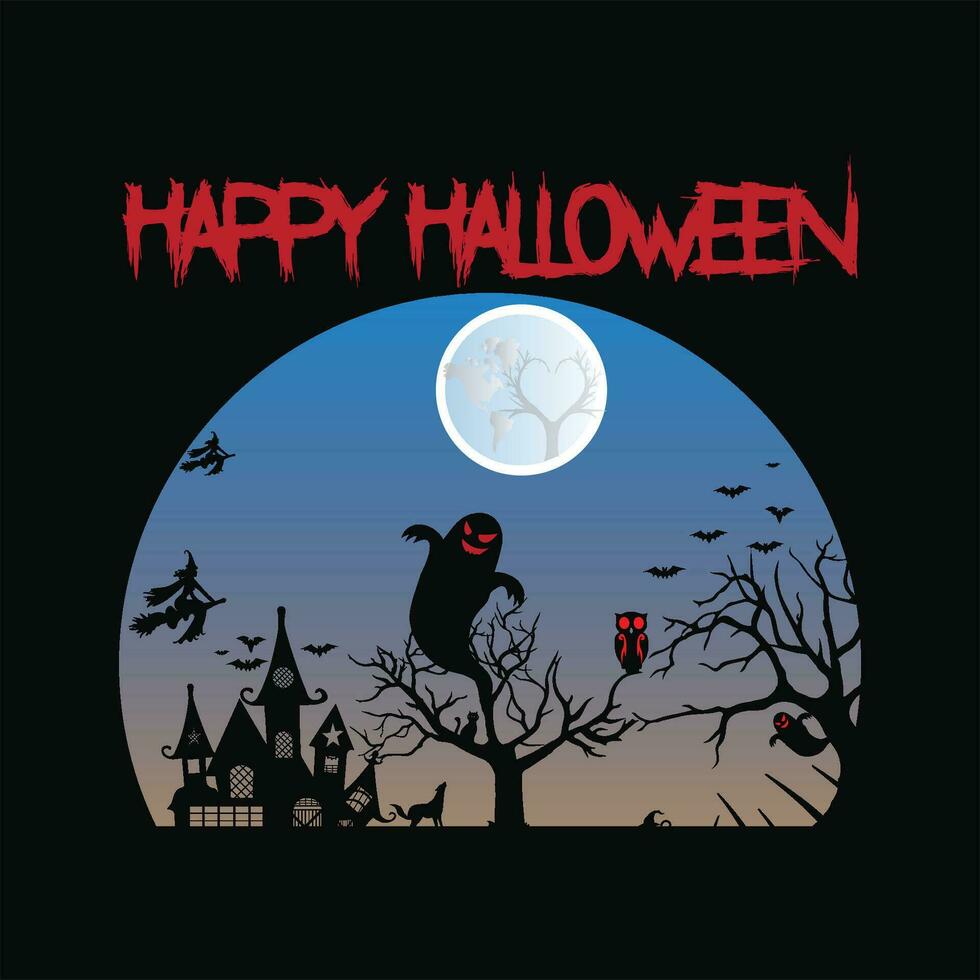 Happy Halloween 6 vector