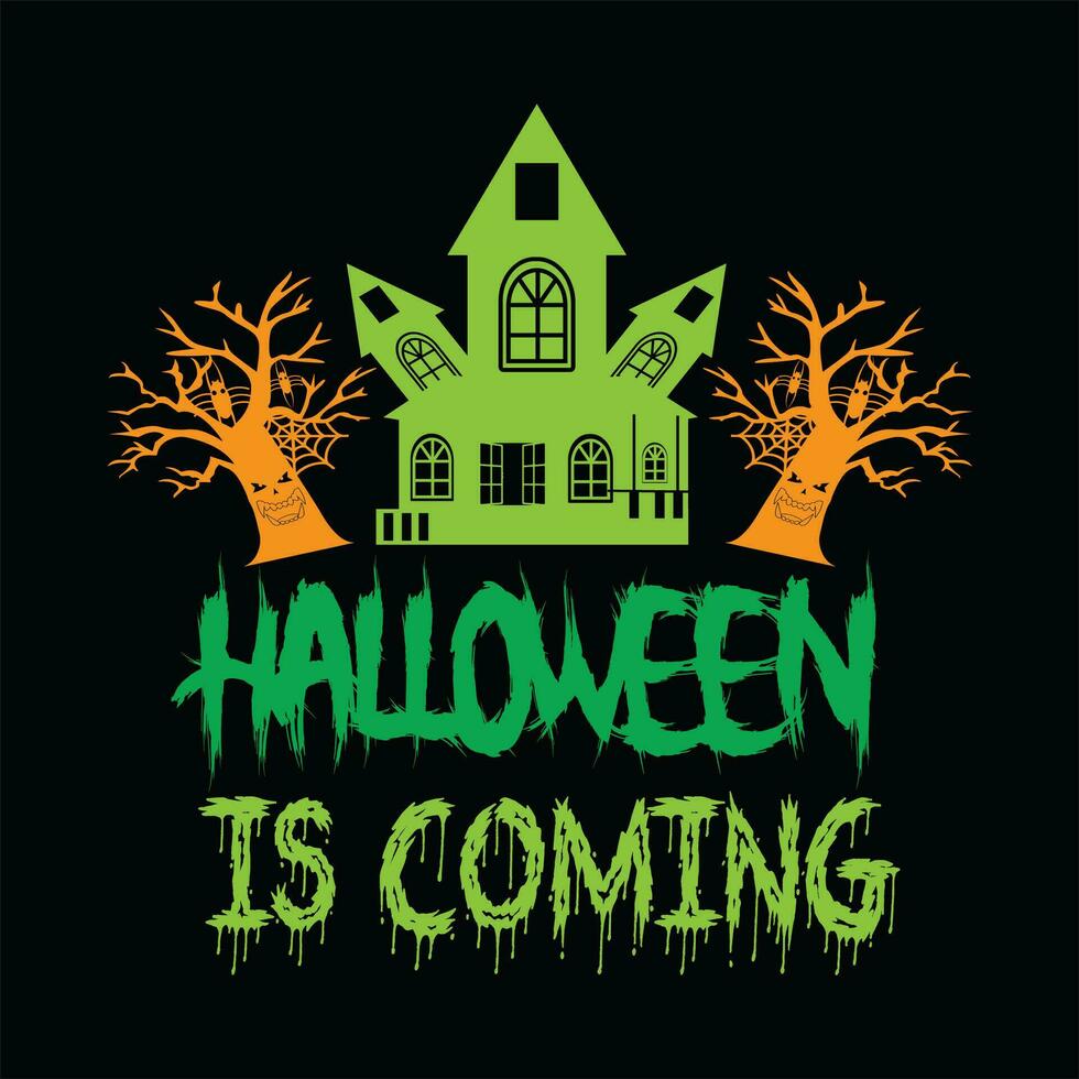 Halloween is coming 2 vector