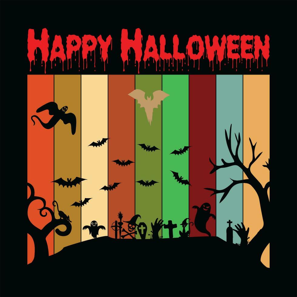 Happy Halloween 5 vector