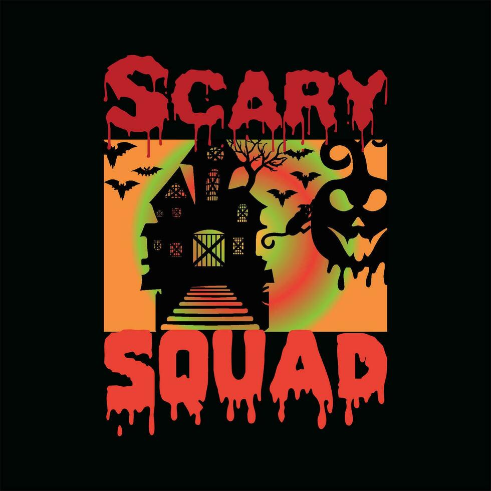 Scary squad 12 vector