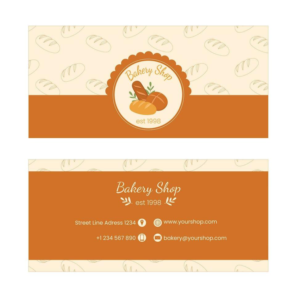 Bakery theme icon simple vector arts. Aesthetic bakery bread vector