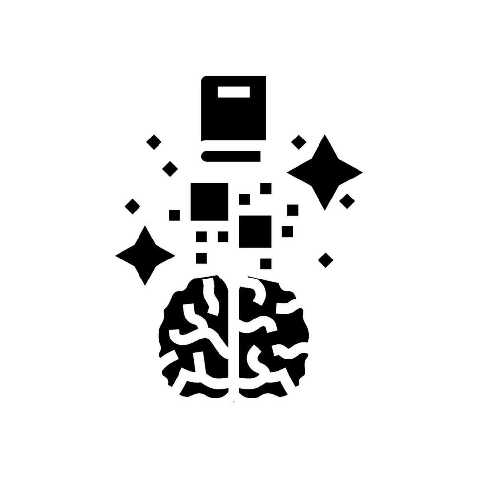 grind motivation glyph icon vector illustration