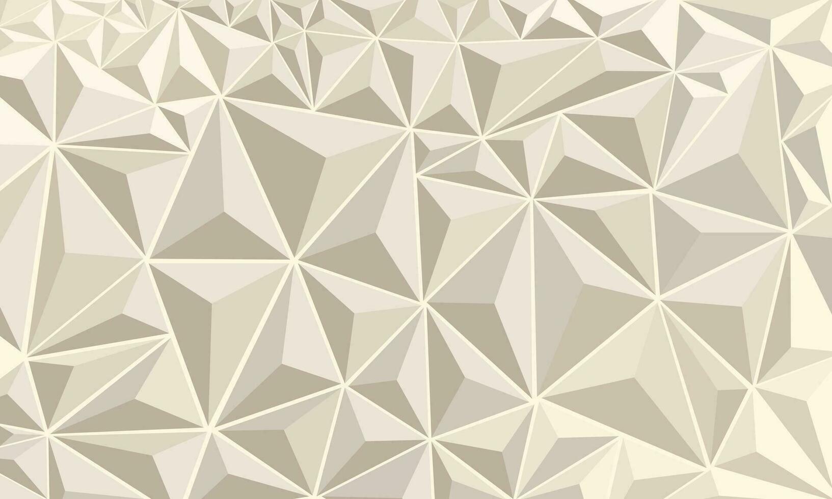 triangle diamond 3d shape pattern in soft color for background design vector
