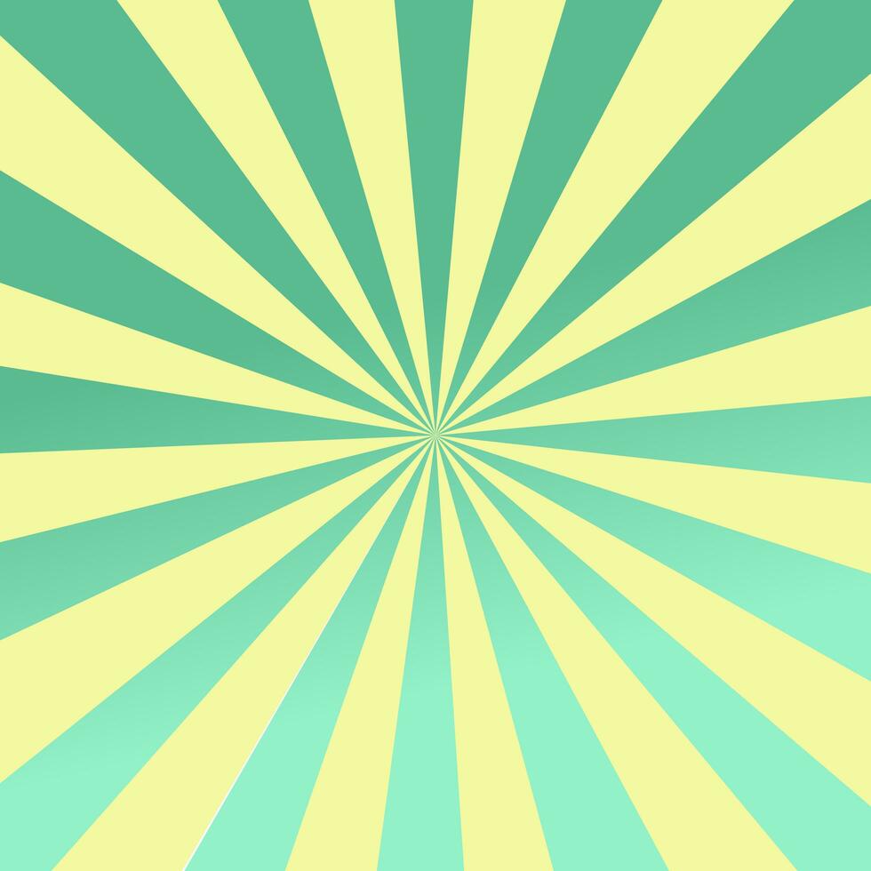 Yellow and green sun sunburst pattern for web, print, textile, wallpaper, gift wrapping paper and other. photo