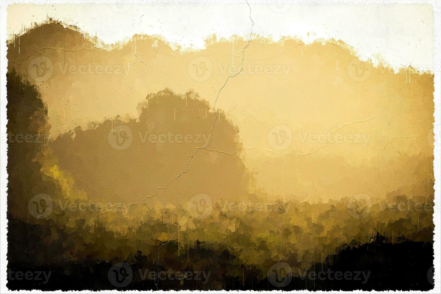 Abstract Impressionism Nature Landscape Digital Painting photo