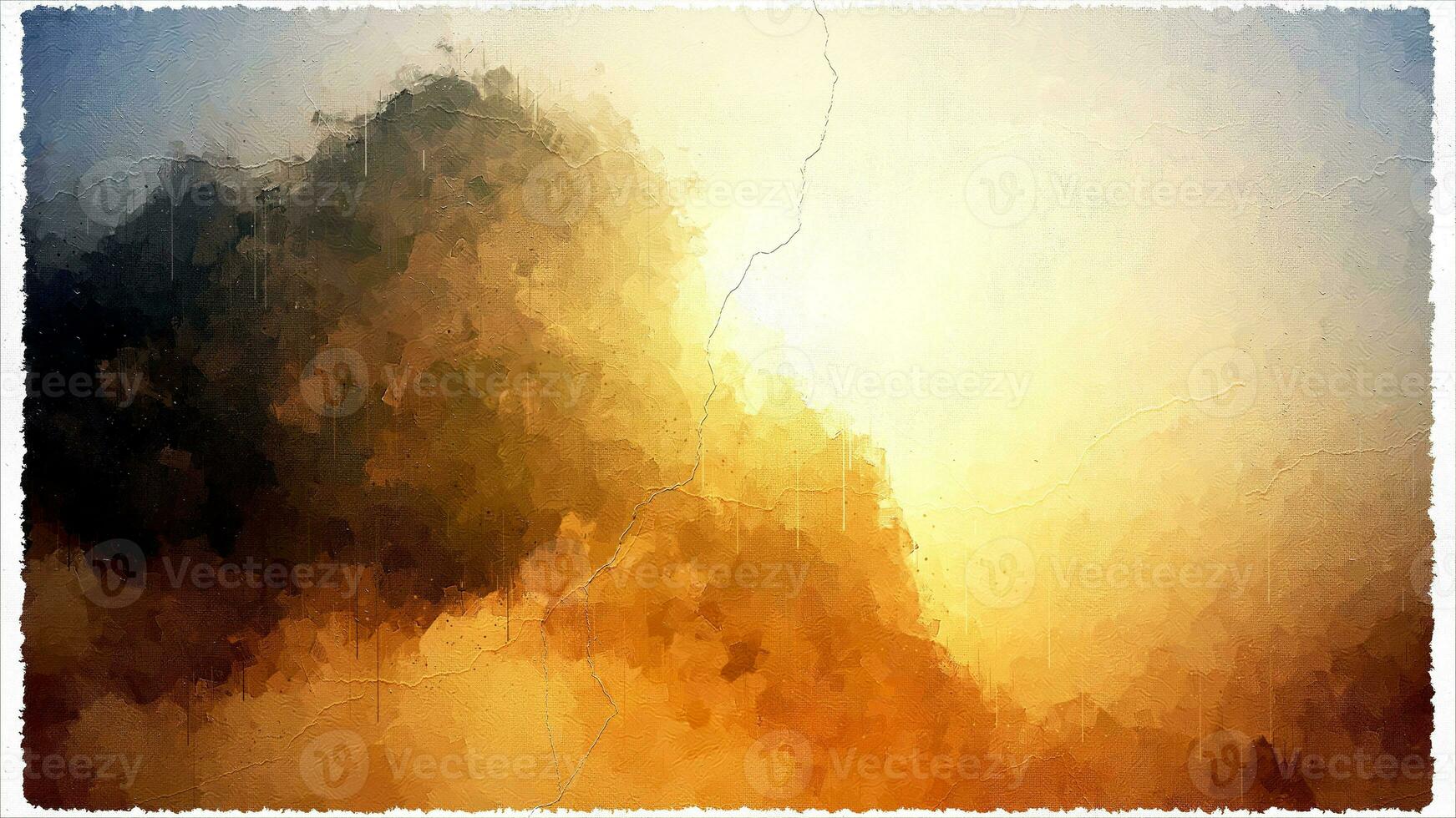 Abstract Impressionism Nature Landscape Digital Painting photo