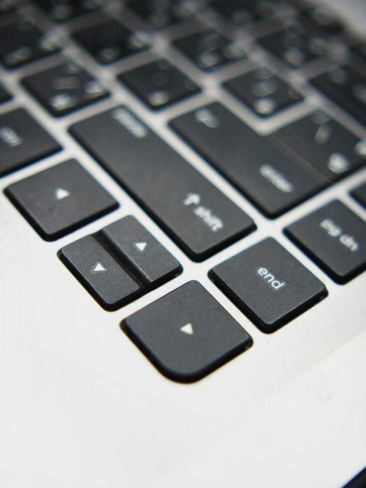 keybord of notebook Pc pocket and work out hard photo