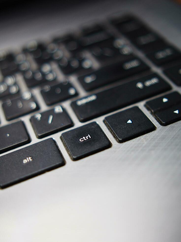 keybord of notebook Pc pocket and work out hard photo