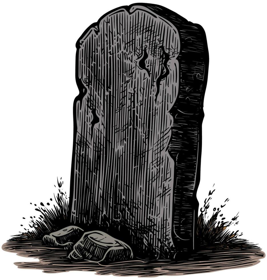 Tombstone Full Color vector