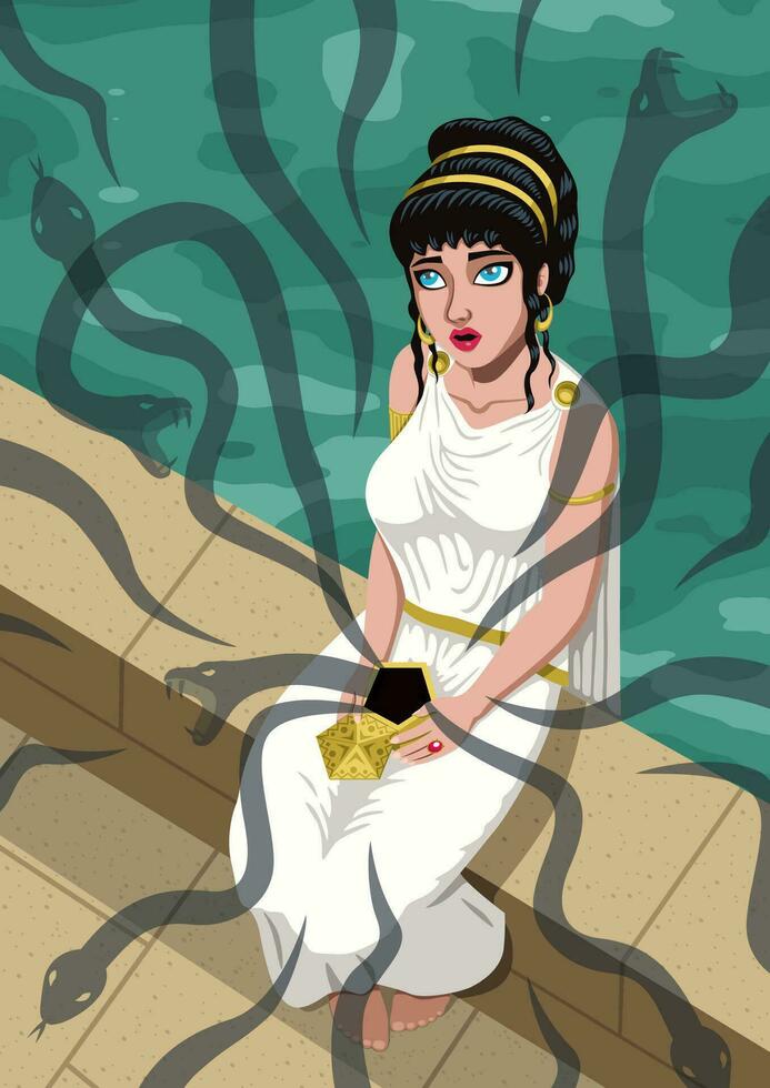 Pandora Opening Box vector