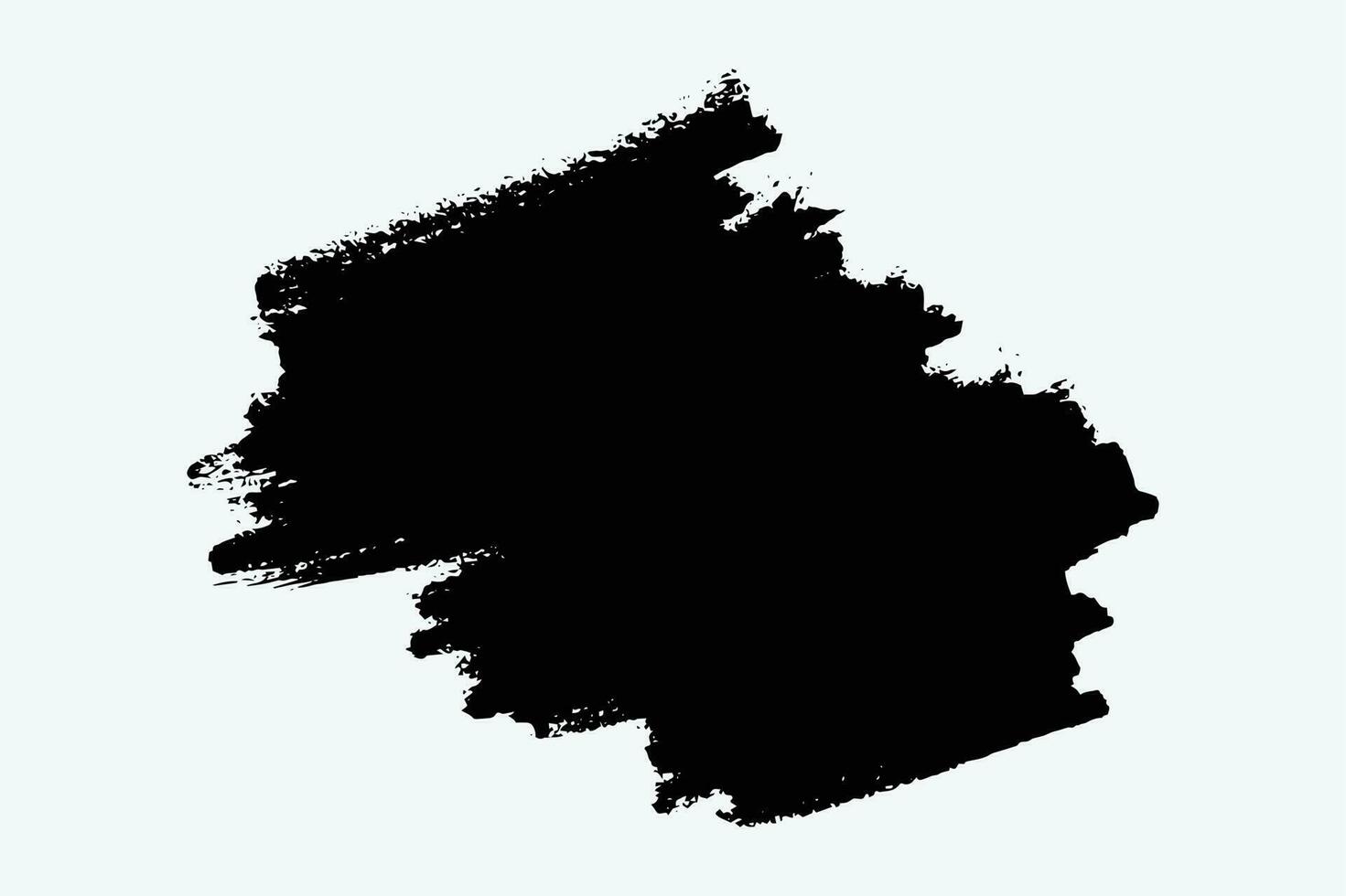 Abstract ink brush illustration background vector