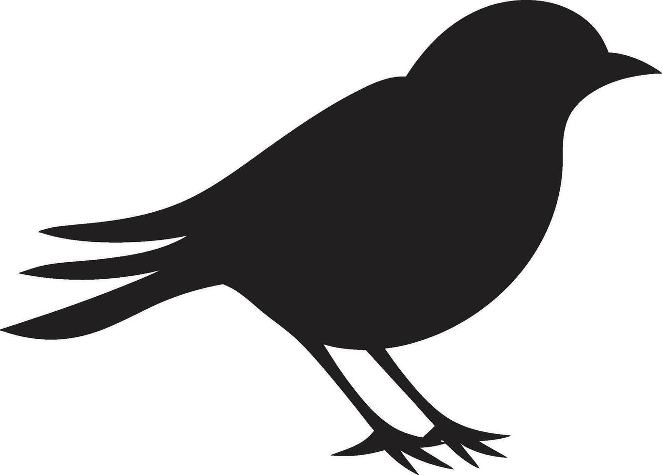 Puffin Precision Emblem Crows Vigilance Monogram vector
