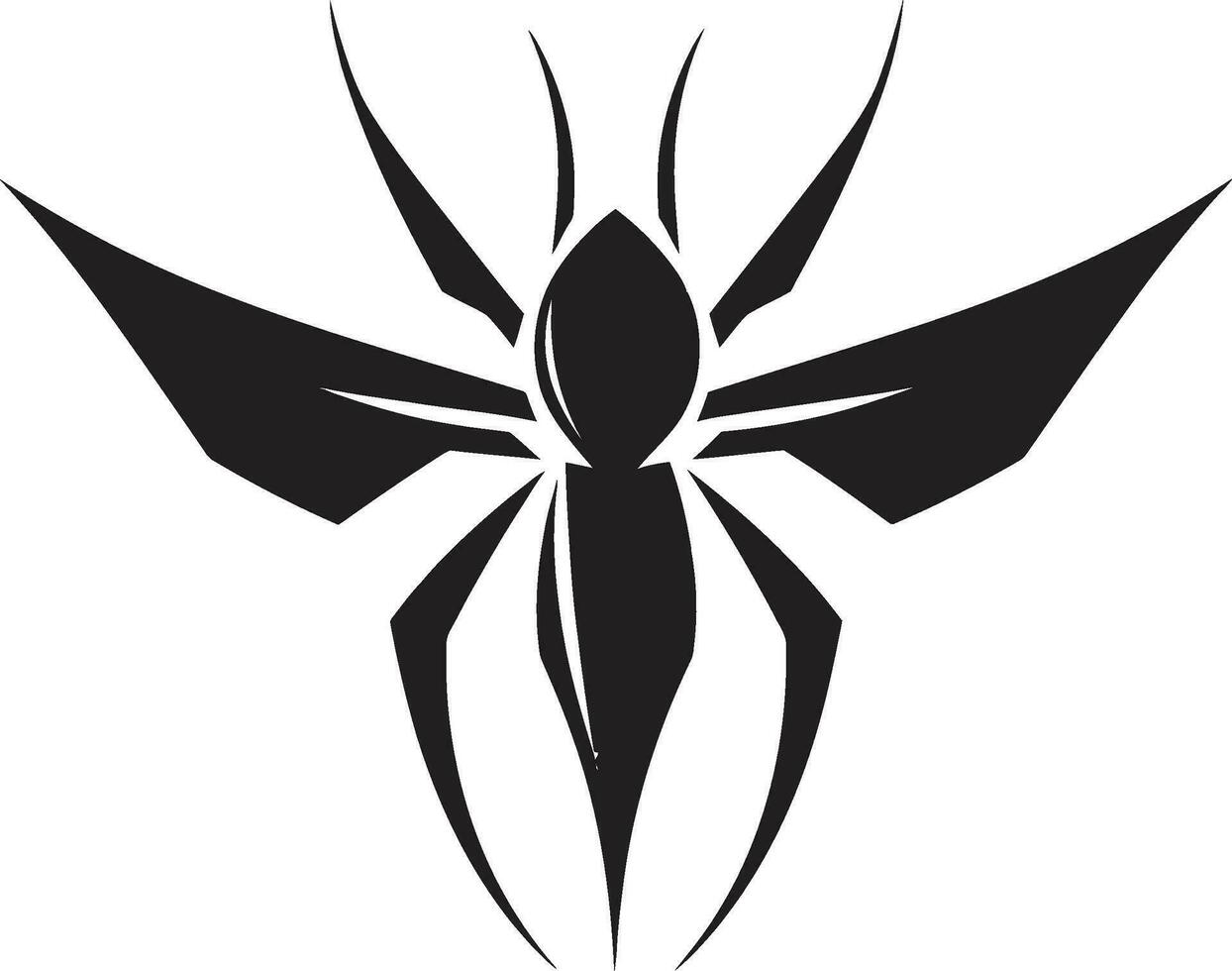 Abstract Mosquito Logo Graceful Mosquito Illustration vector